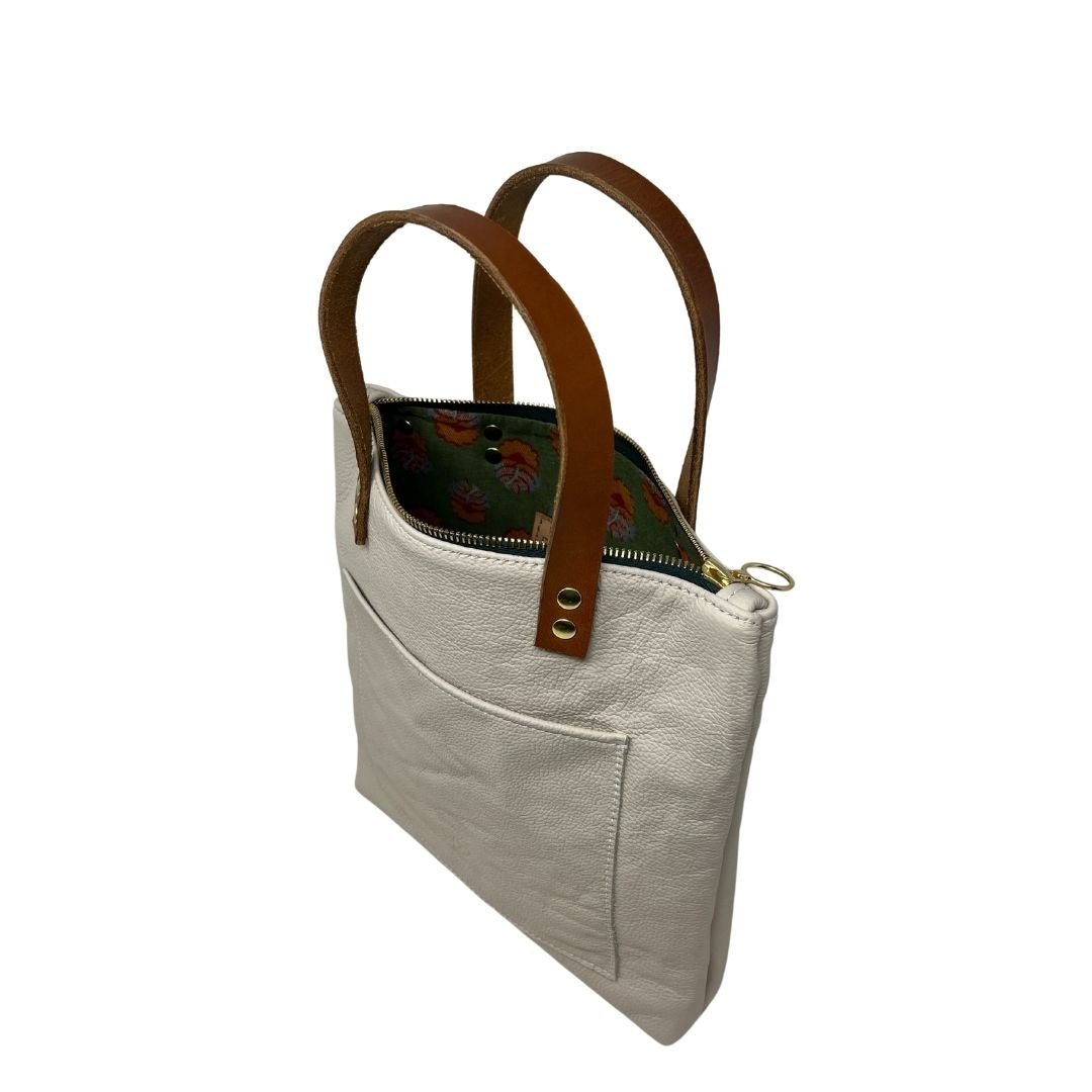 Adell Handbag in linen leather