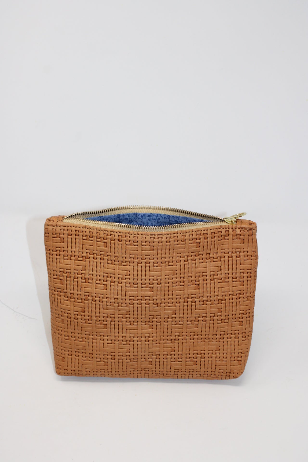 Mini Frances in woven tan